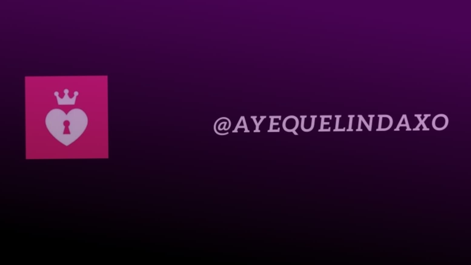 AyeQueLindaXO banner image