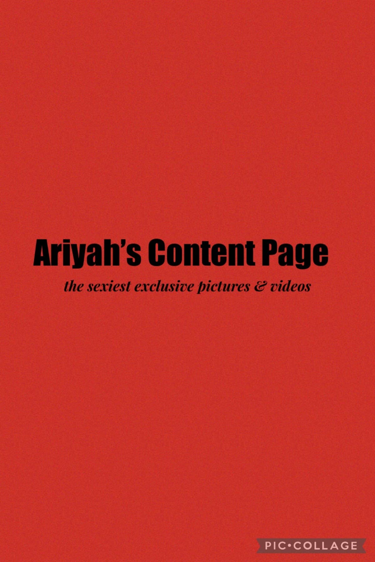 Ariyah’s Content banner image