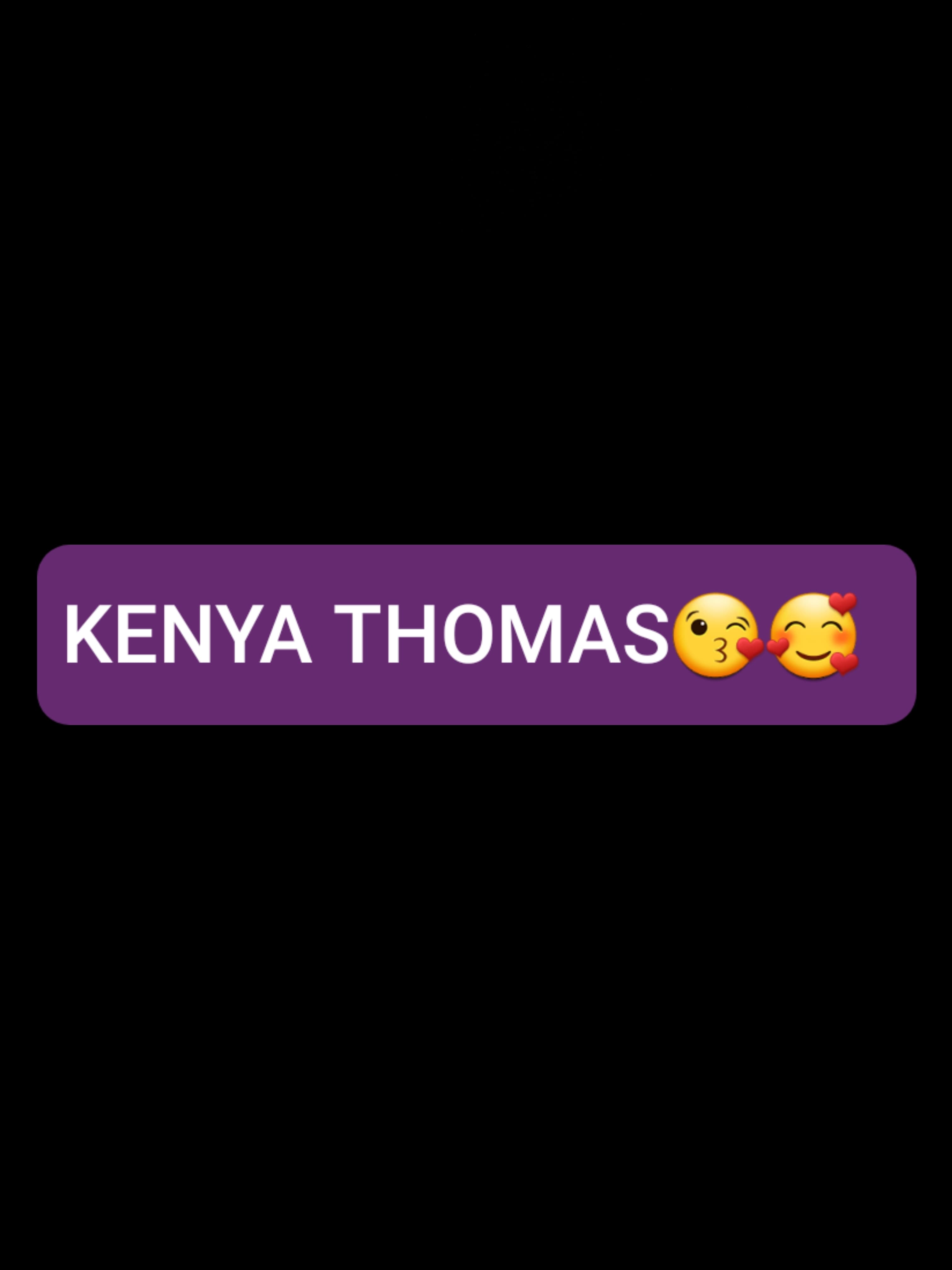 Kenya Thomas banner image