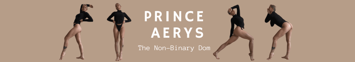 Prince Aerys the Non-Binary Dom banner image