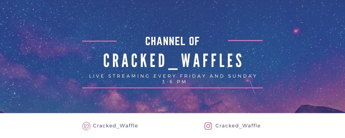 CrackedWaffles<3 banner image