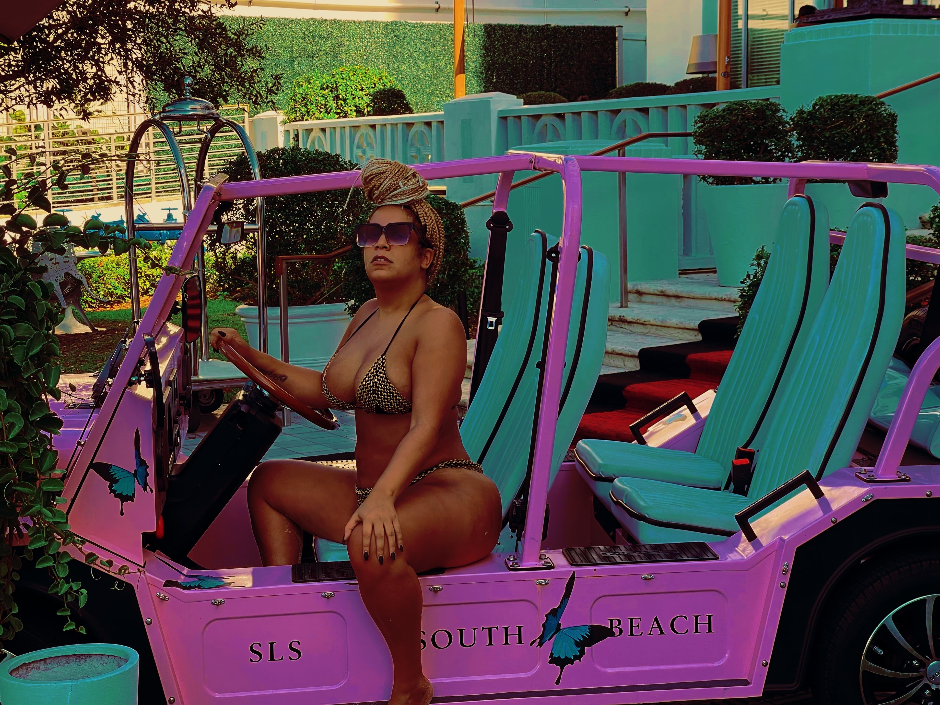 Pink banner image