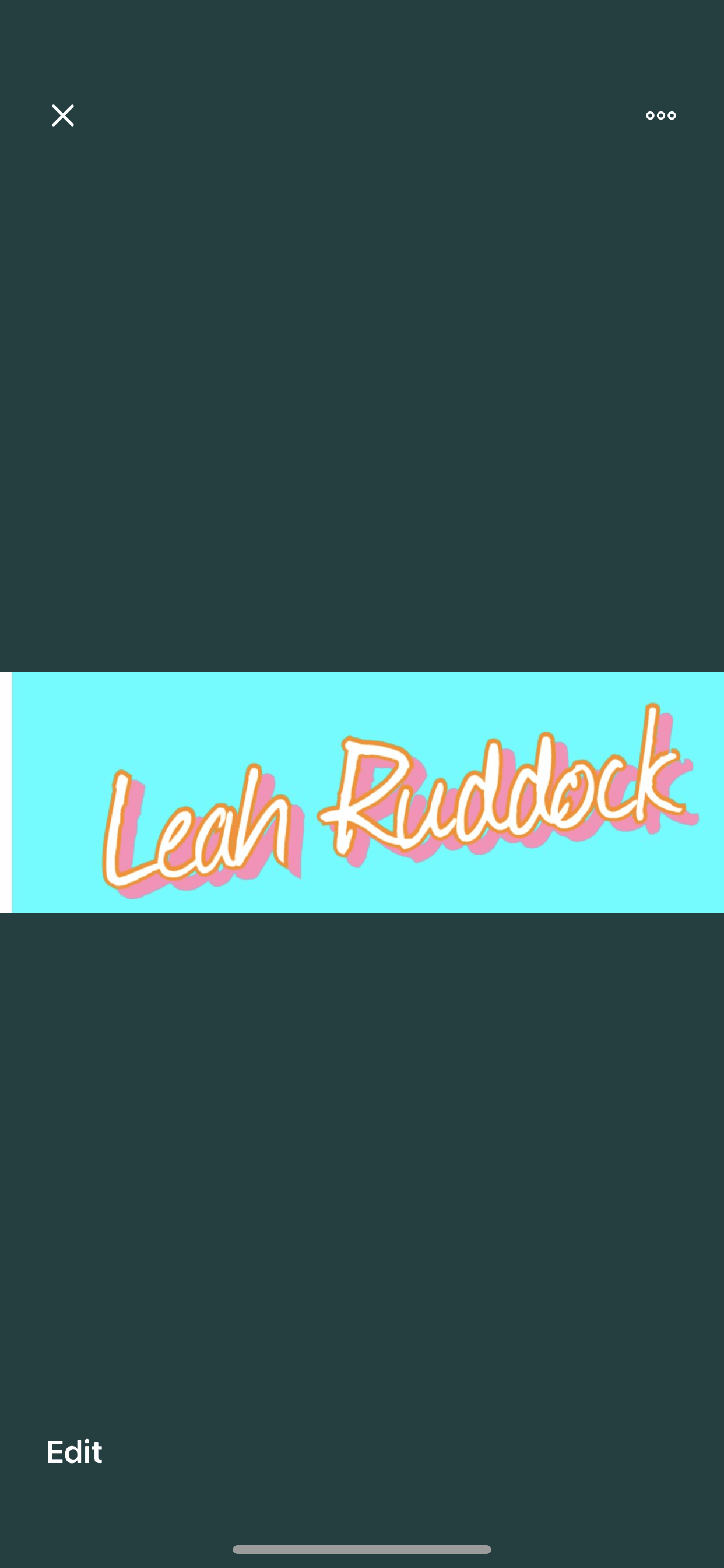 Leah Ruddock banner image