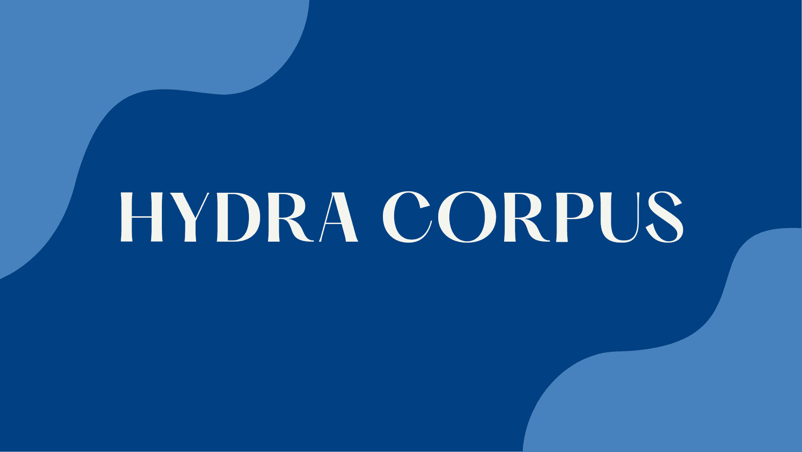 HydraCorpus banner image