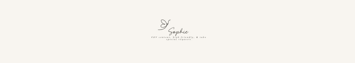 Sophie banner image