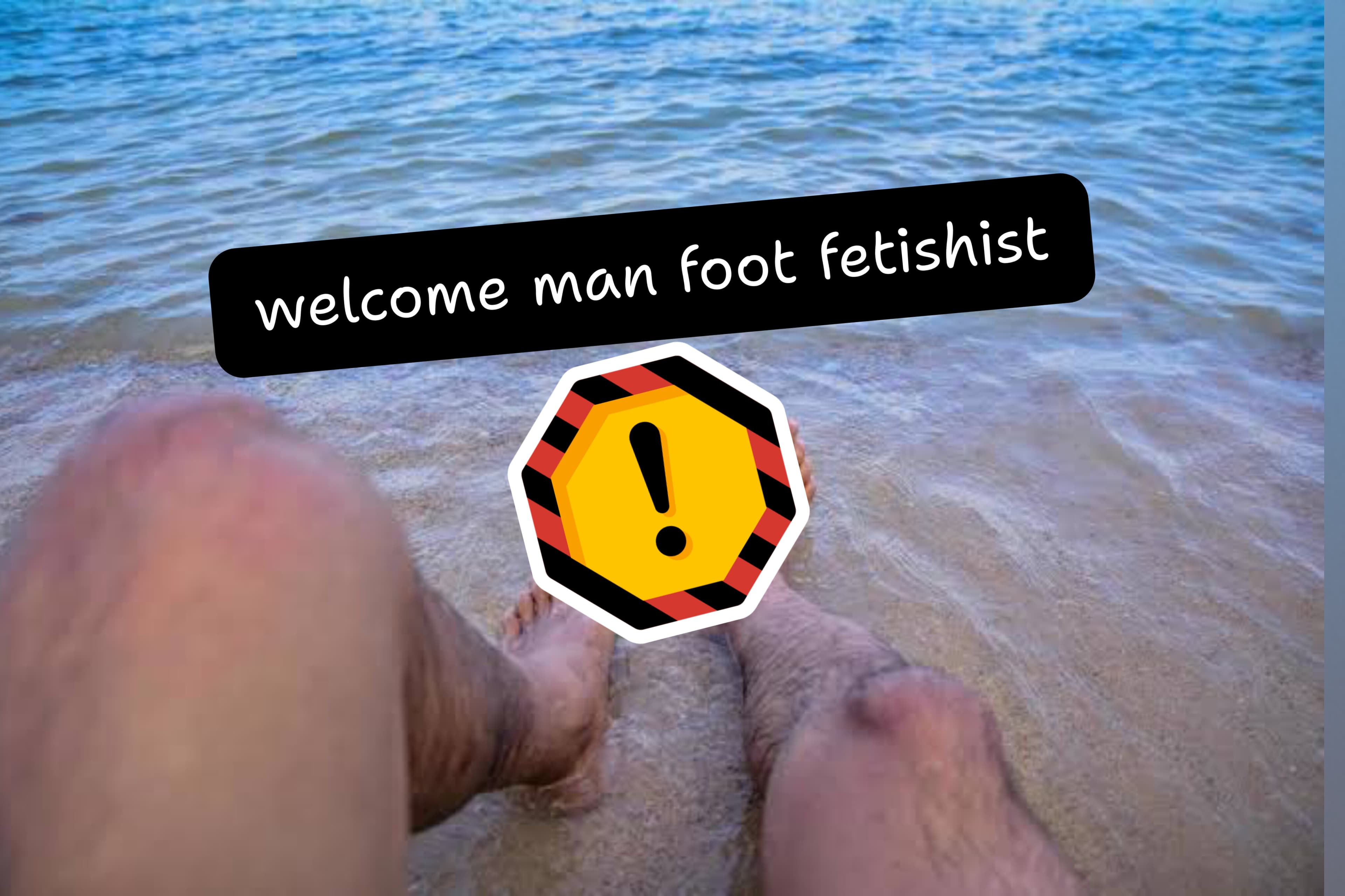 Man’s feet💦🦶🏼fetish banner image