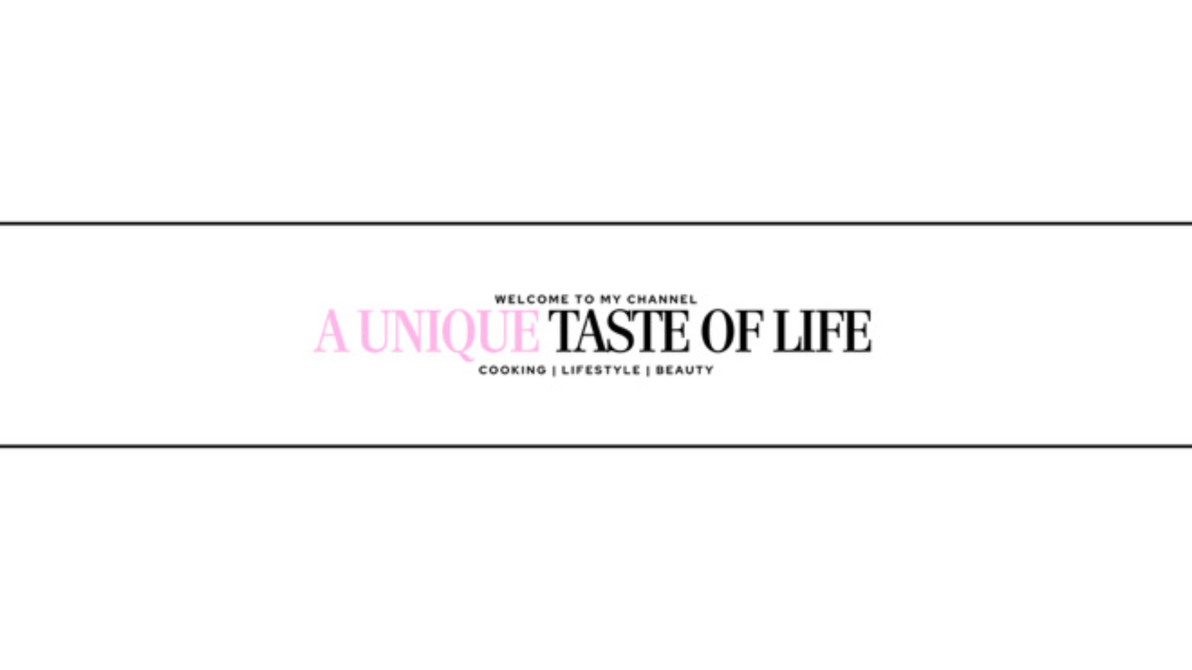 A unique taste of life banner image