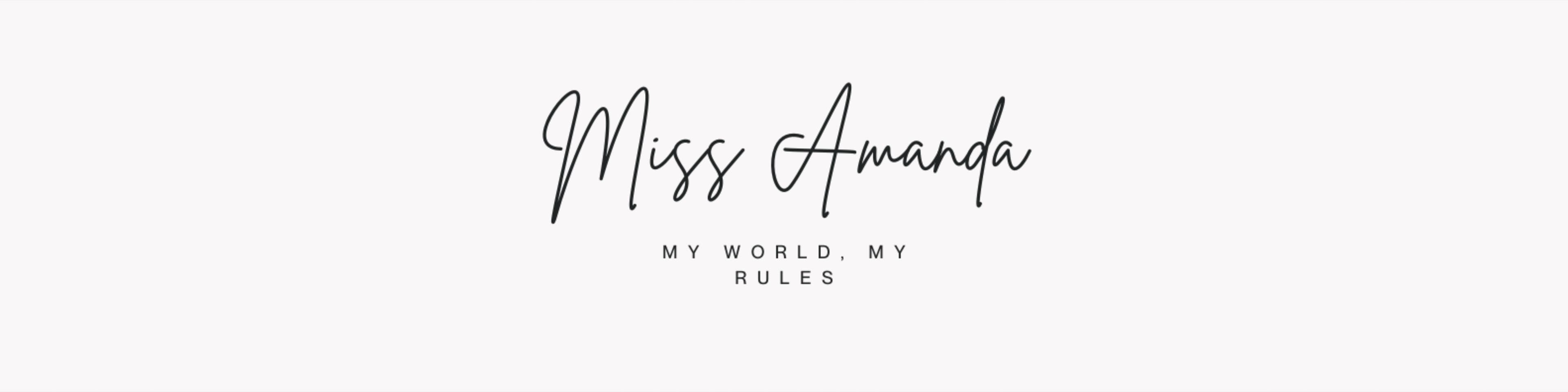 π Miss Amanda π banner image
