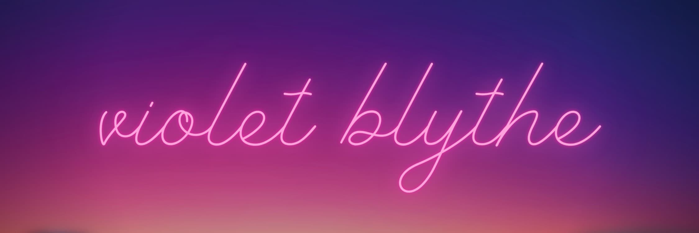 Violet Blythe banner image