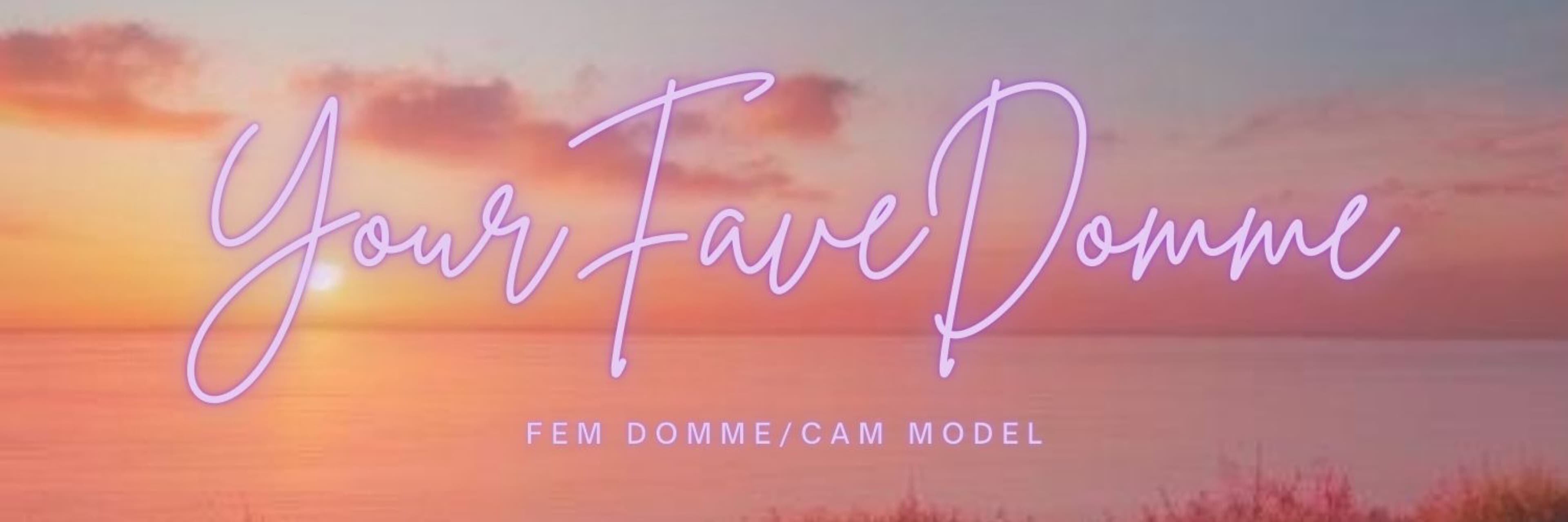 YourFaveDomme banner image
