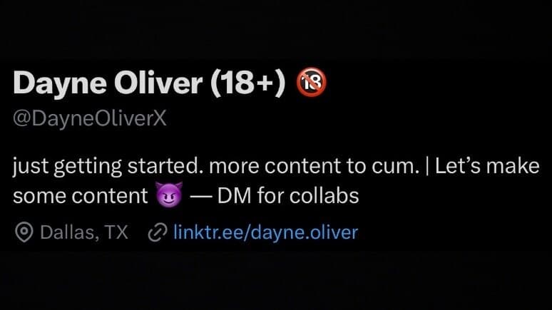 Dayne Oliver banner image