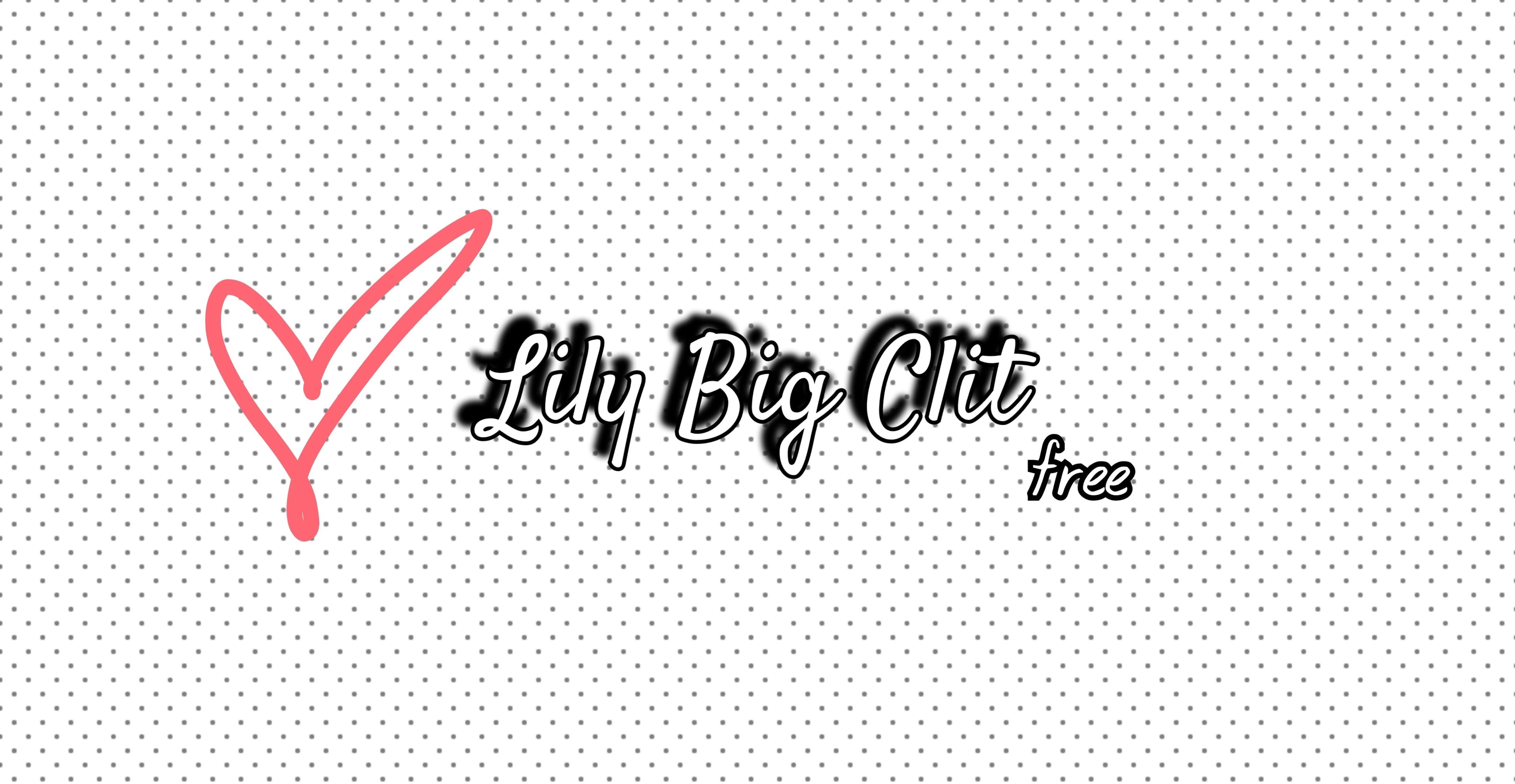 Lily Big Clit 🙊 FREE banner image
