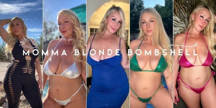 Momma Blonde Bombshell banner image