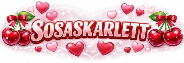SOSASKARLETT banner image