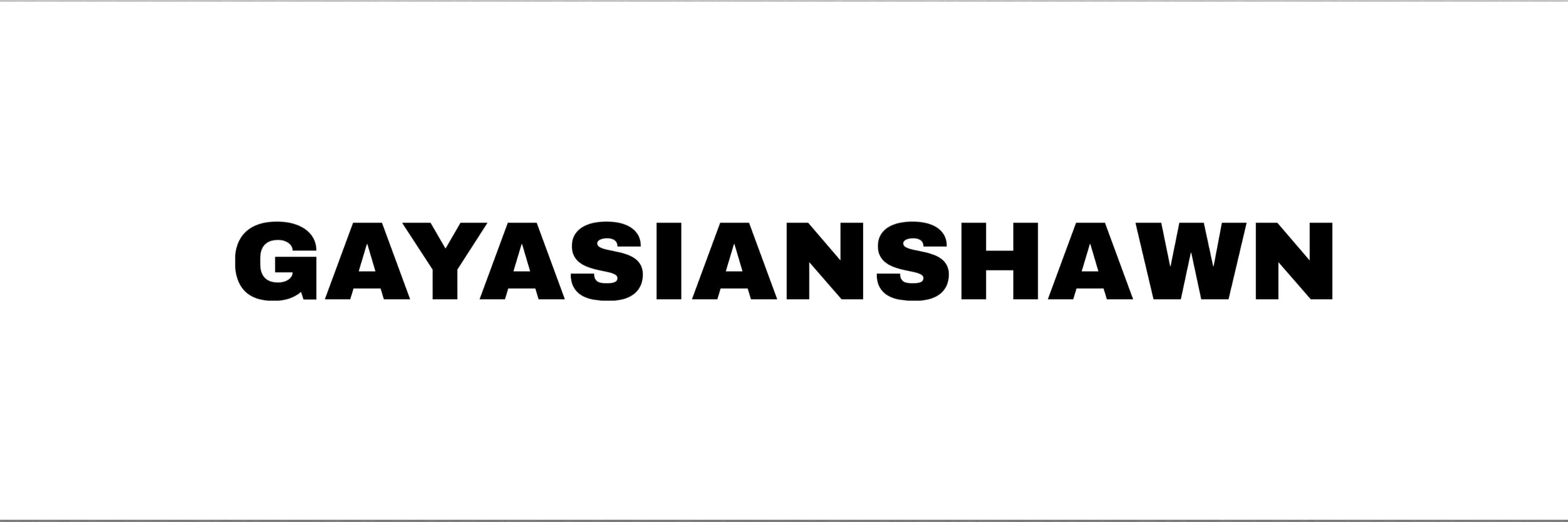 Gay Asian Shawn banner image