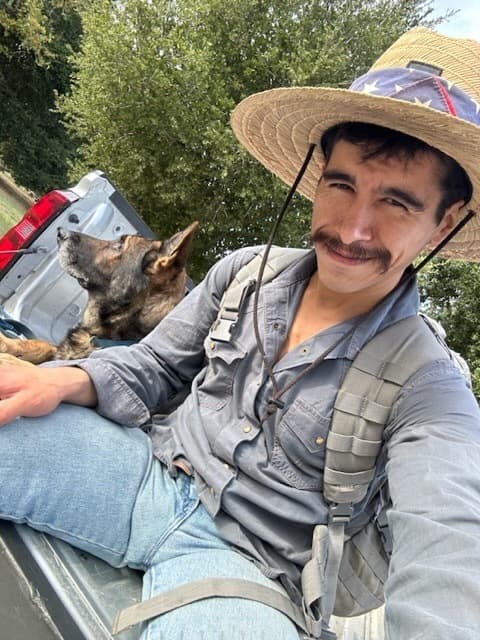 James The blue collar nut banner image