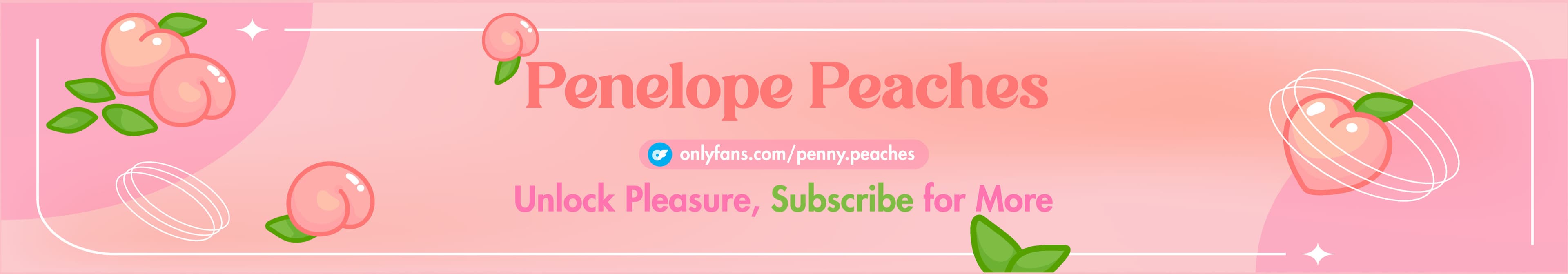 Penelope Peaches banner image