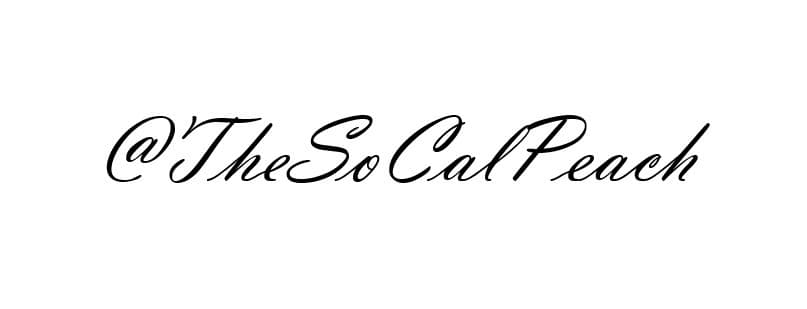 TheSoCalPeach banner image