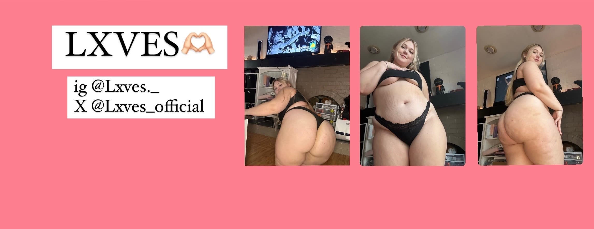 LXVES🩷 Your favorite chubby girl 🏆 banner image