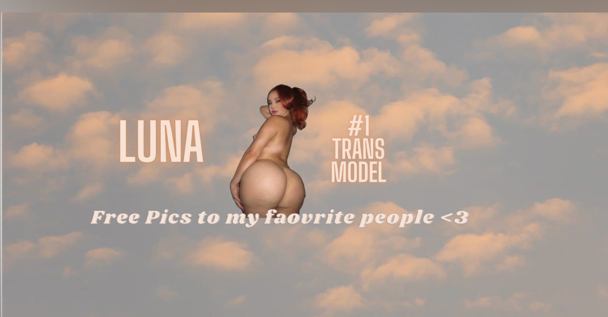 Lunacats ๐ฑ SEXIEST TRANS on OF ๐ banner image