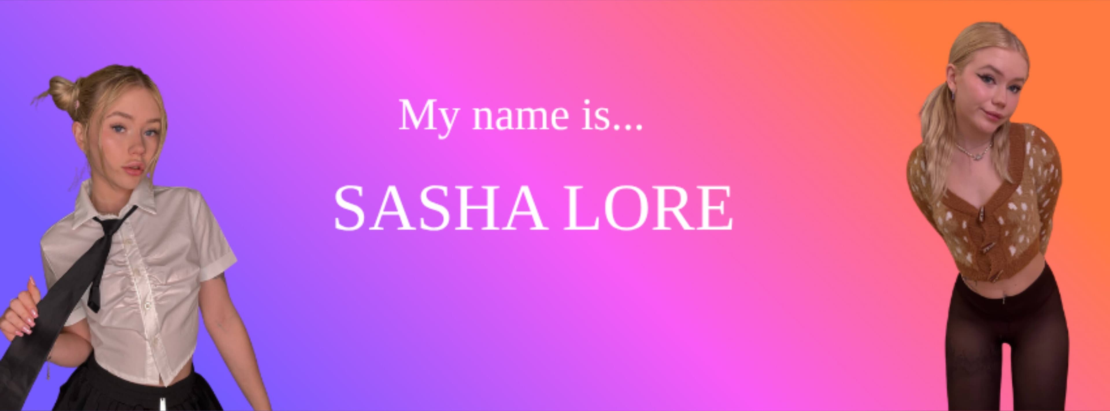 Sasha banner image