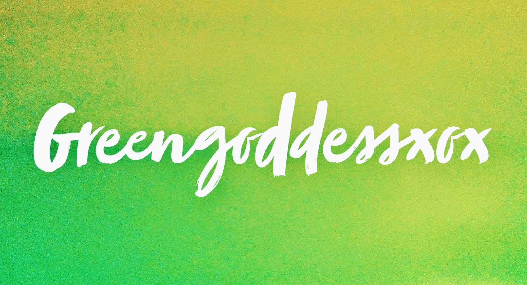 GreenGoddess banner image