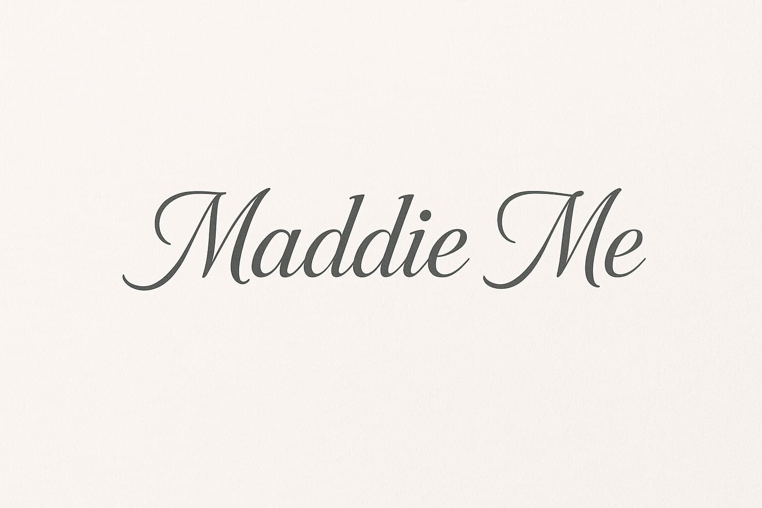 Maddie Me banner image