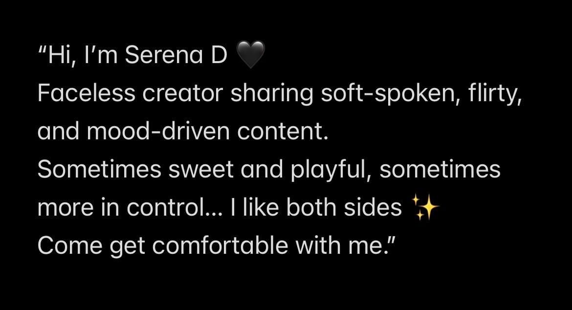 Serena D banner image