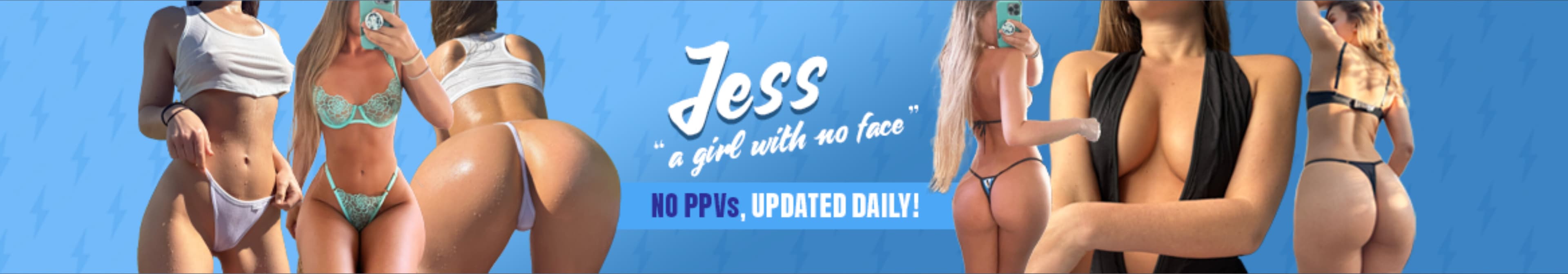 a girl with no face ⚡ banner image