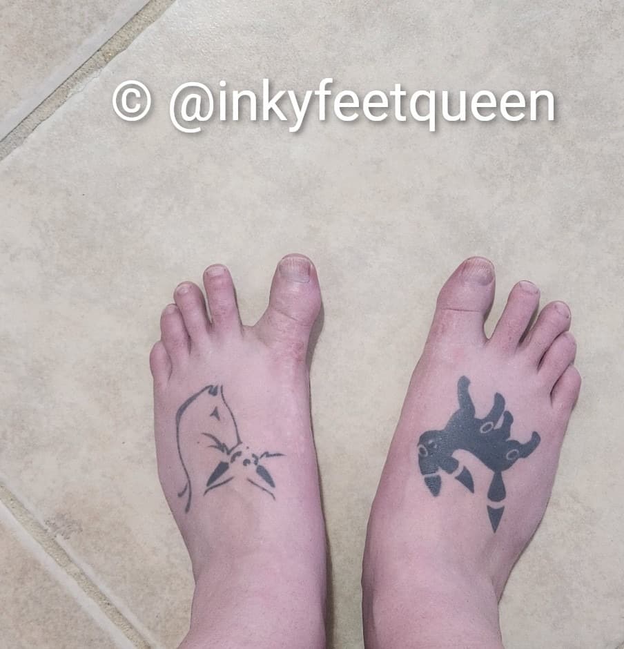 Inky Feet Queen banner image