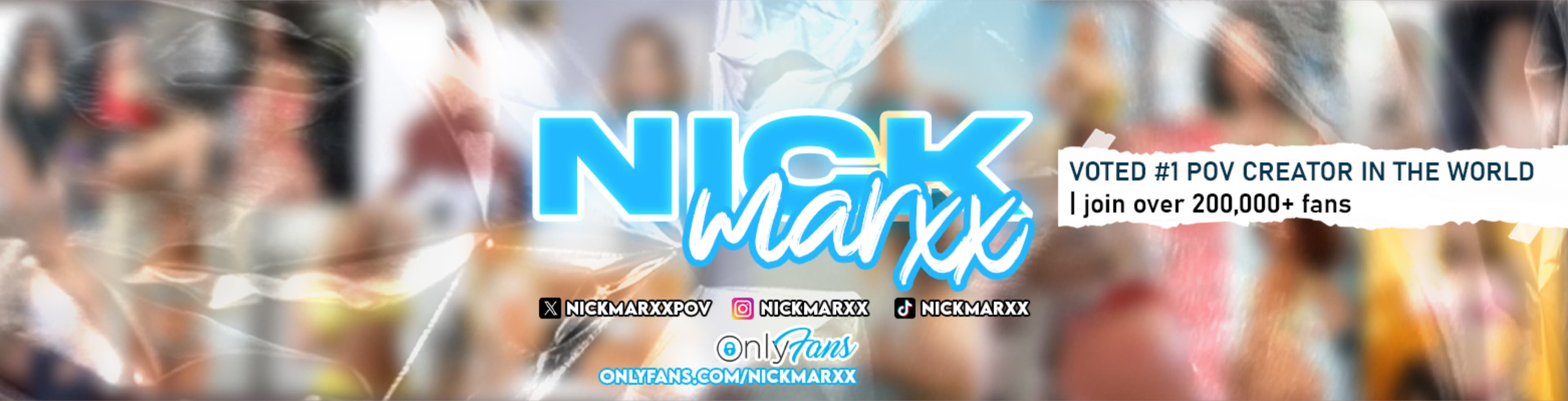 Nick Marxx - #1 BBC POV CONTENT CREATOR banner image