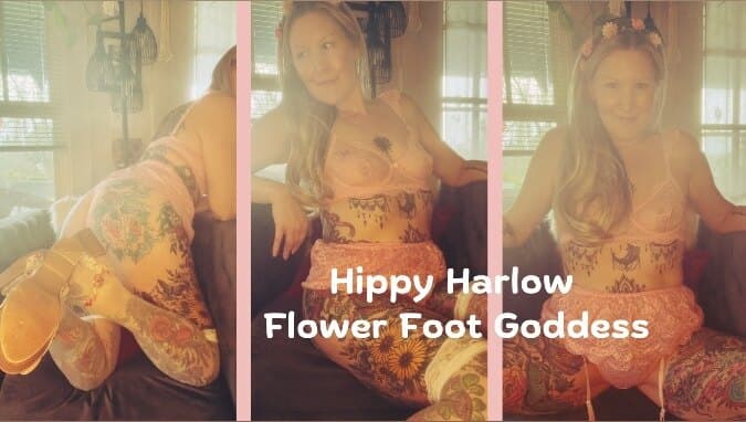 Harlow Flower Foot Goddess 🌻 banner image