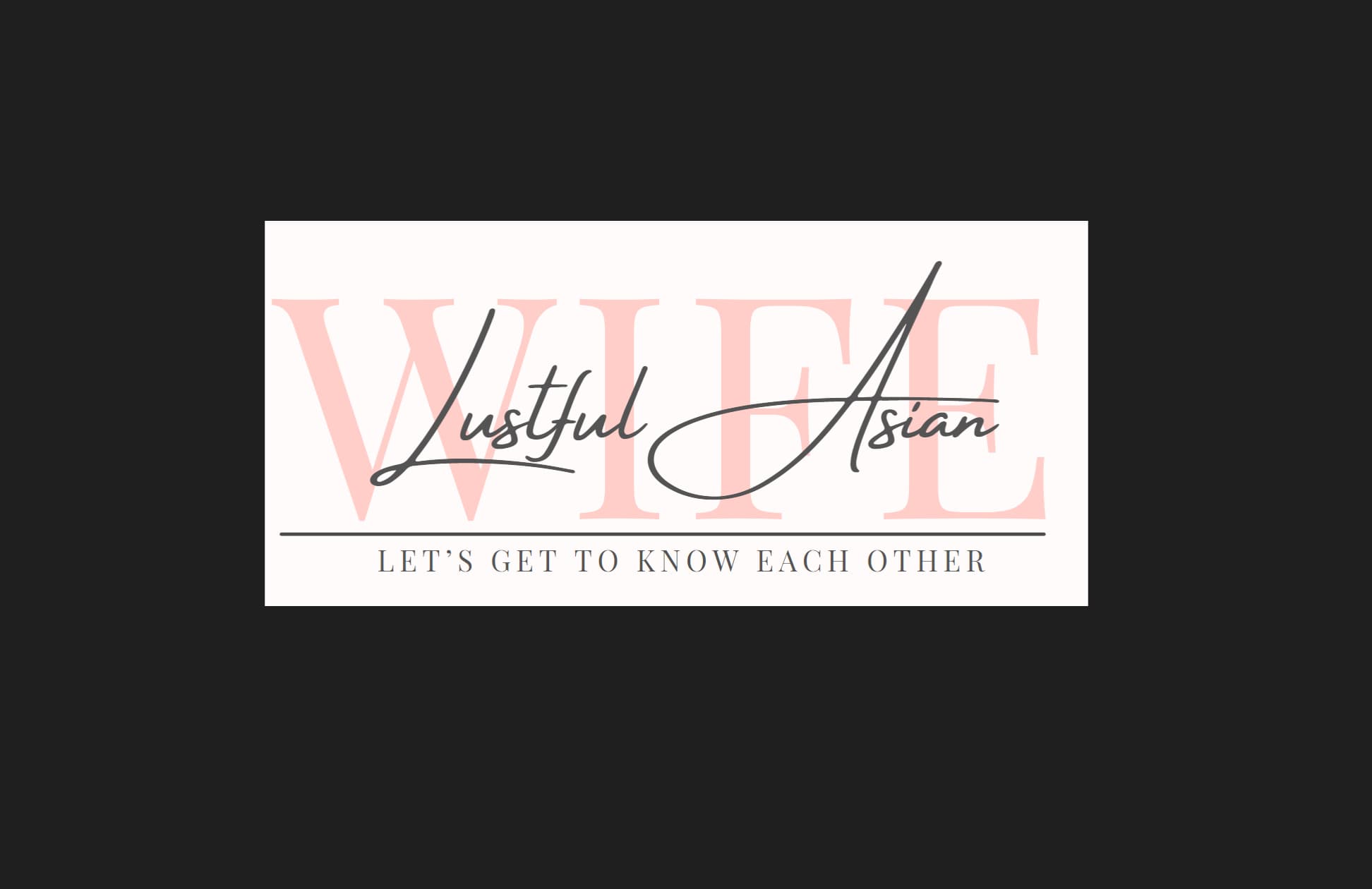 π· Lustful Asian Wife π· banner image