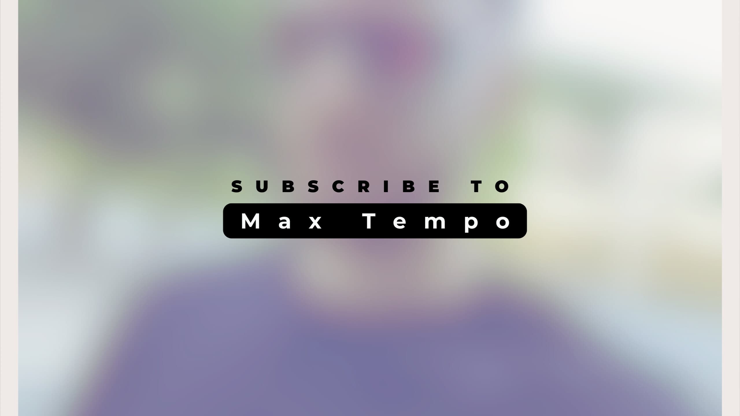 Max Tempo banner image