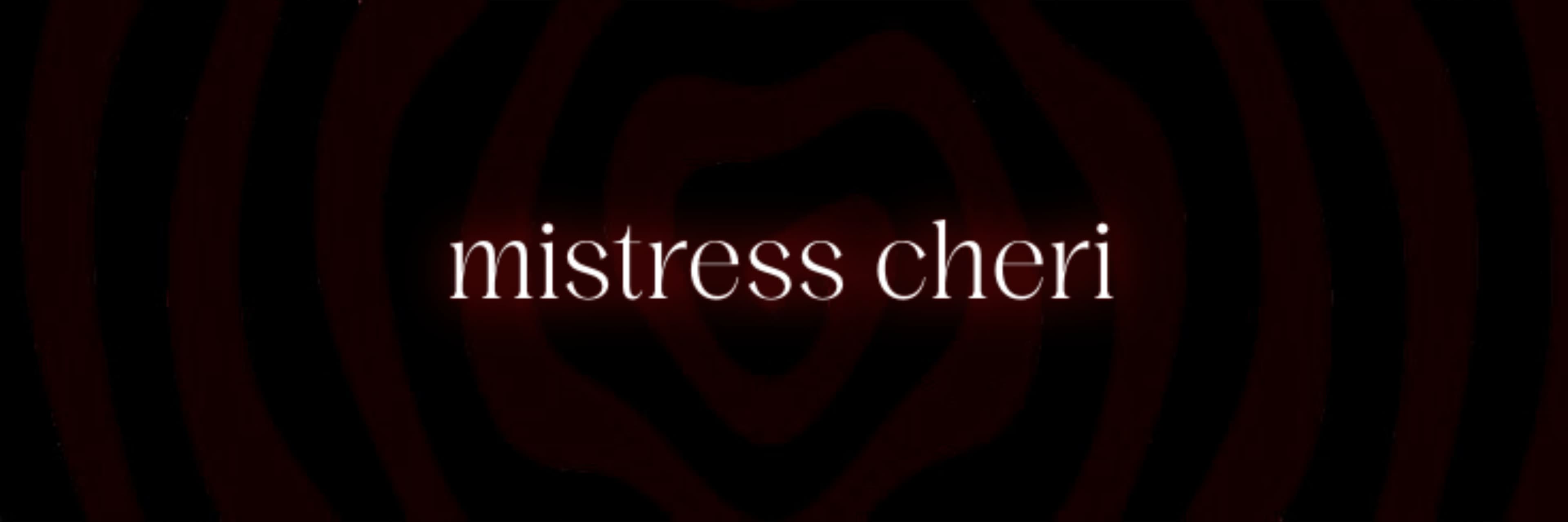 mistress cheri π©Έ banner image