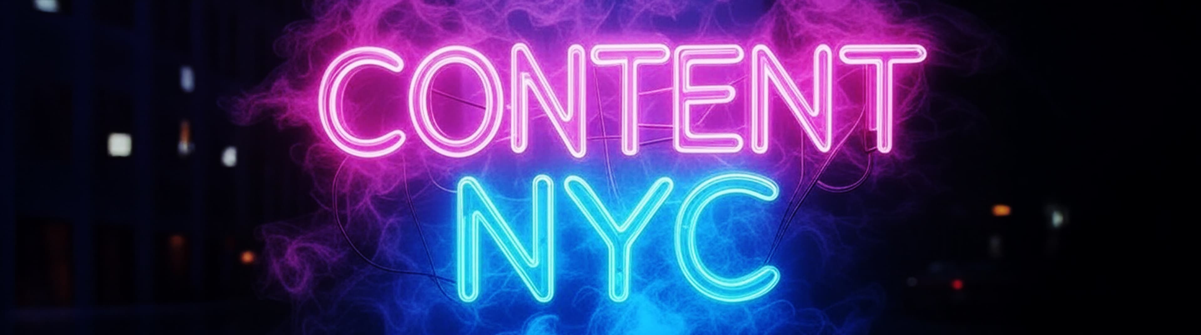 CONTENT NYC banner image