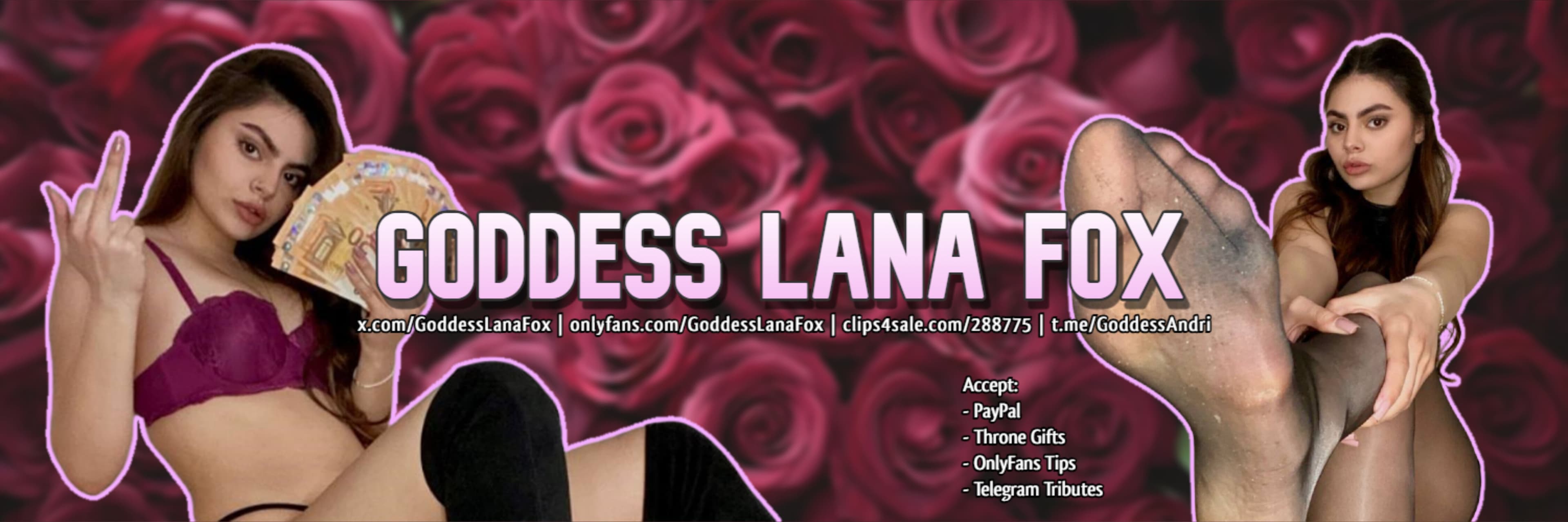 Goddess Lana Fox banner image
