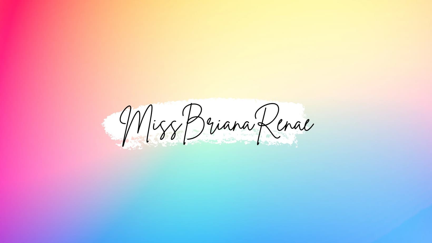 MissBrianaRenae banner image