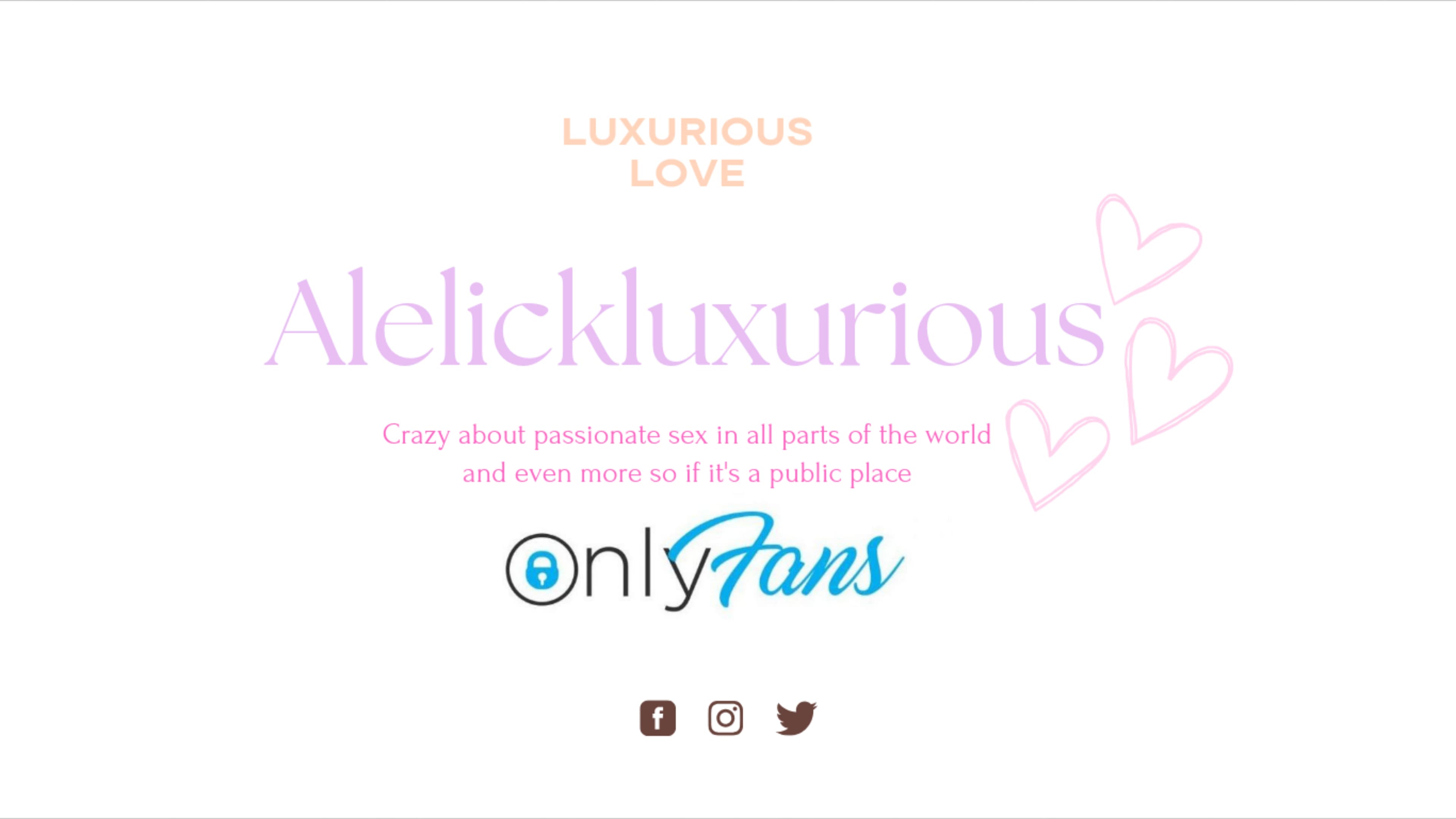 alelickluxurious banner image