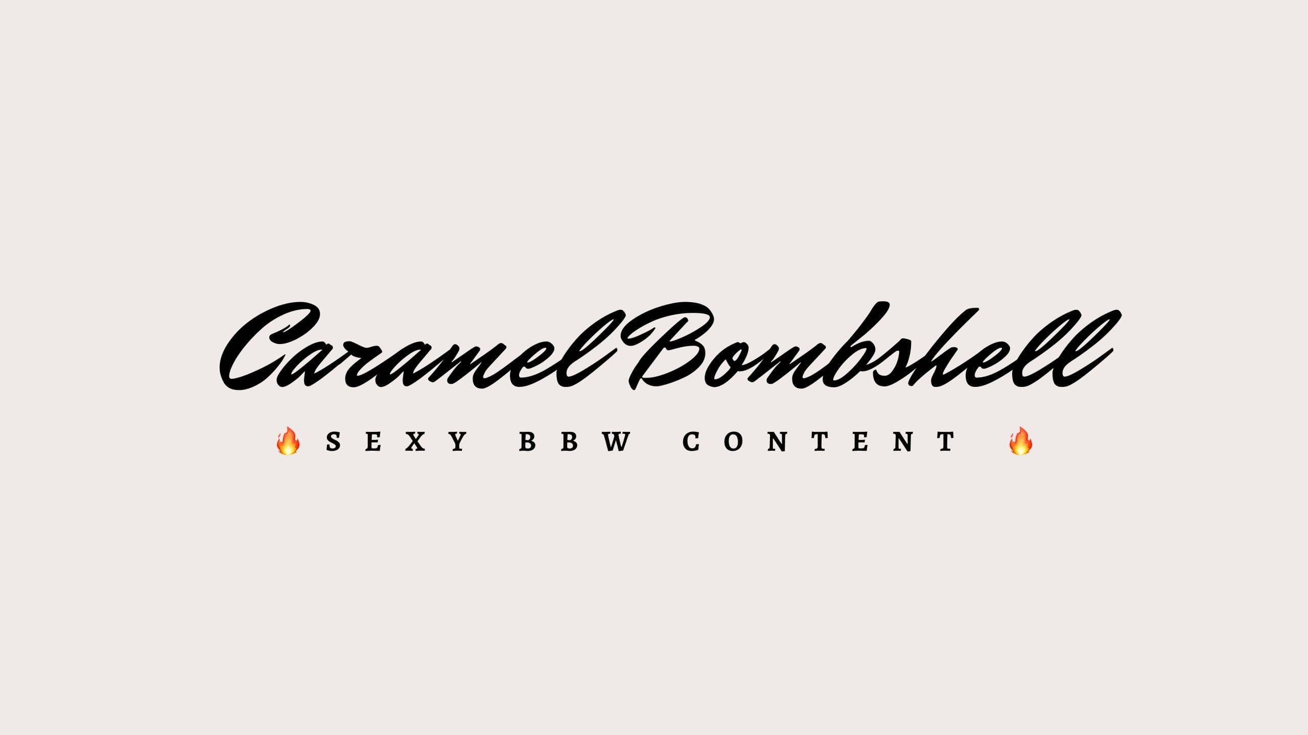 CaramelBombshell banner image