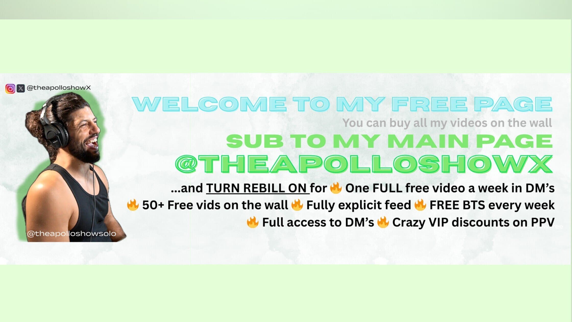 theapolloshowfree banner image