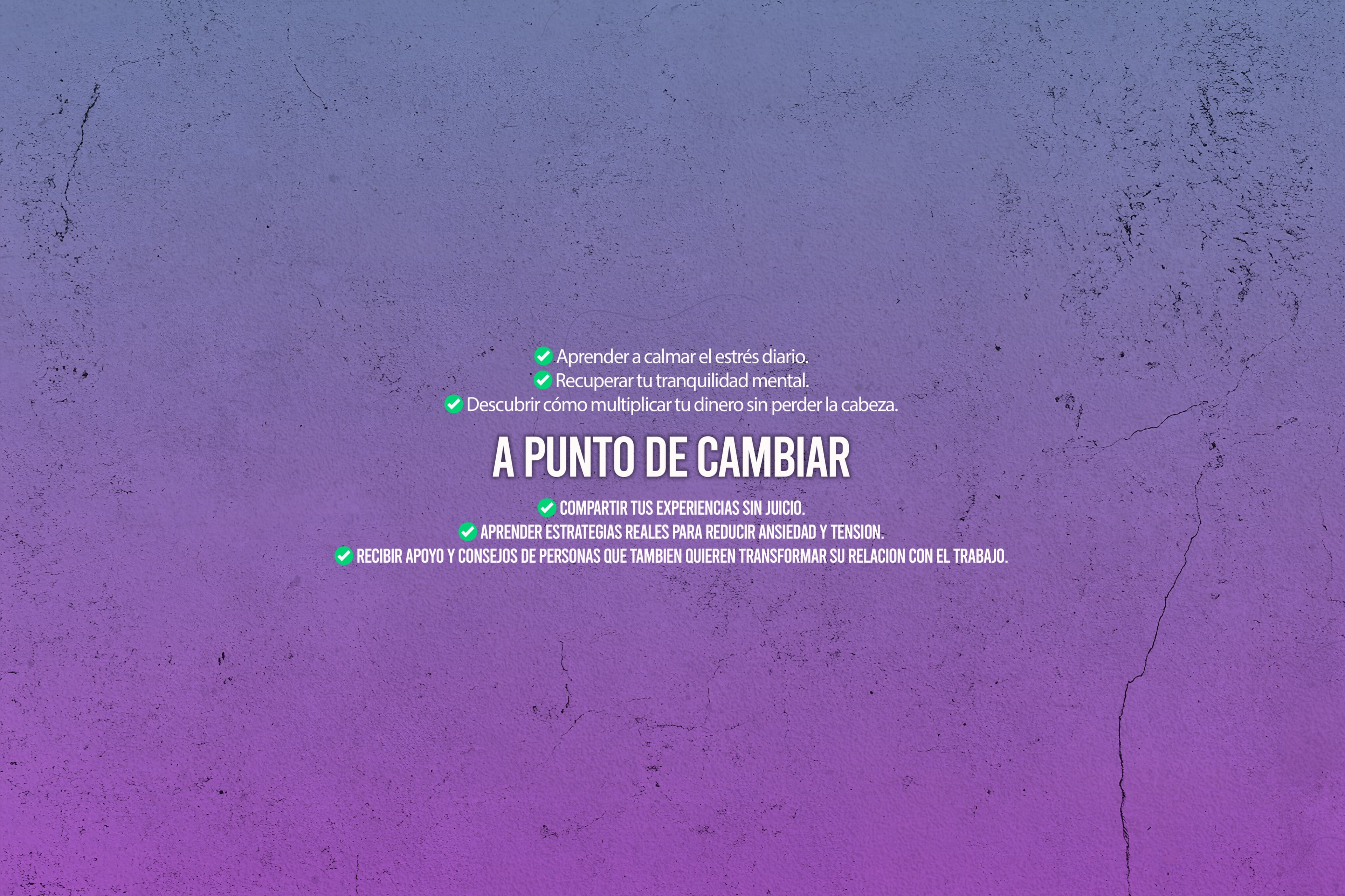 A Punto De Cambiar banner image