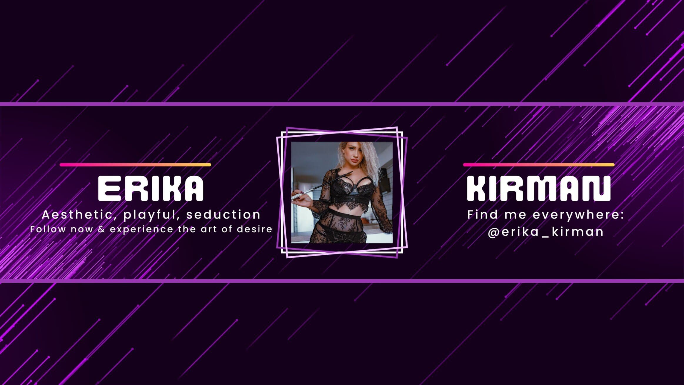 Erika Kirman banner image