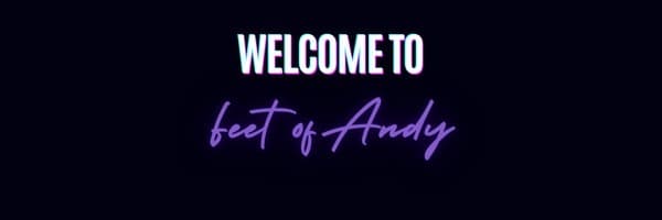 Feet of Andy banner image