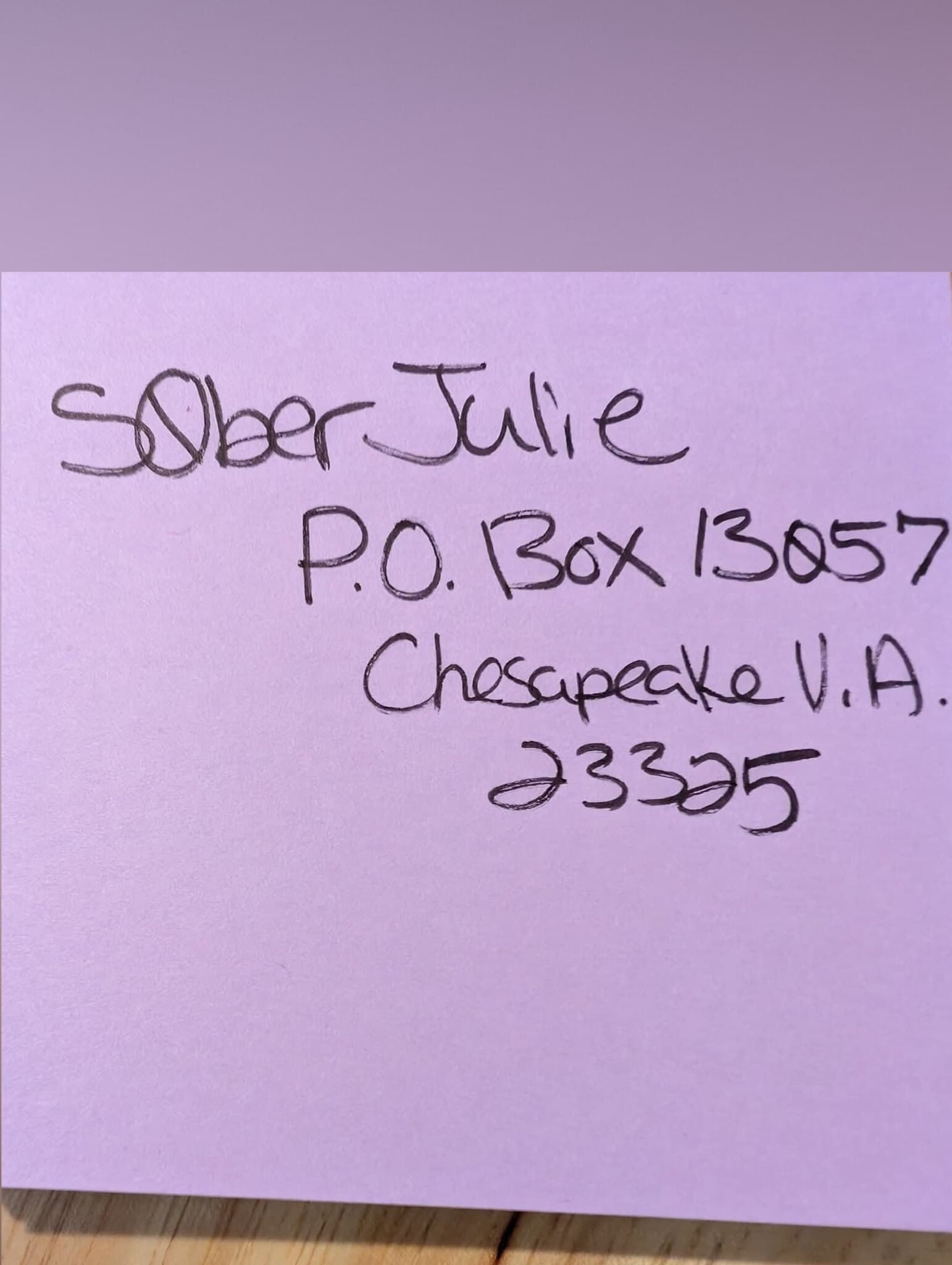 s0berjulie banner image