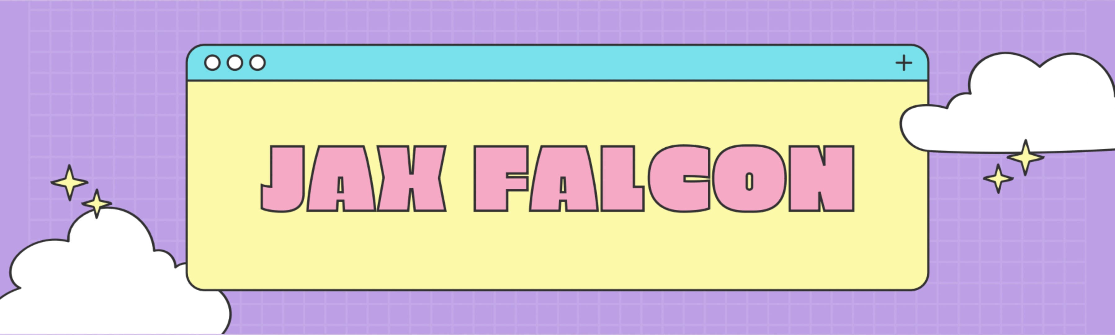 Jax Falcon banner image
