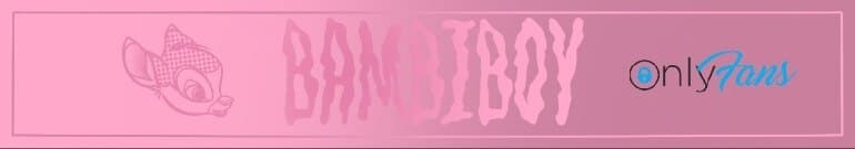 Bambiboy banner image