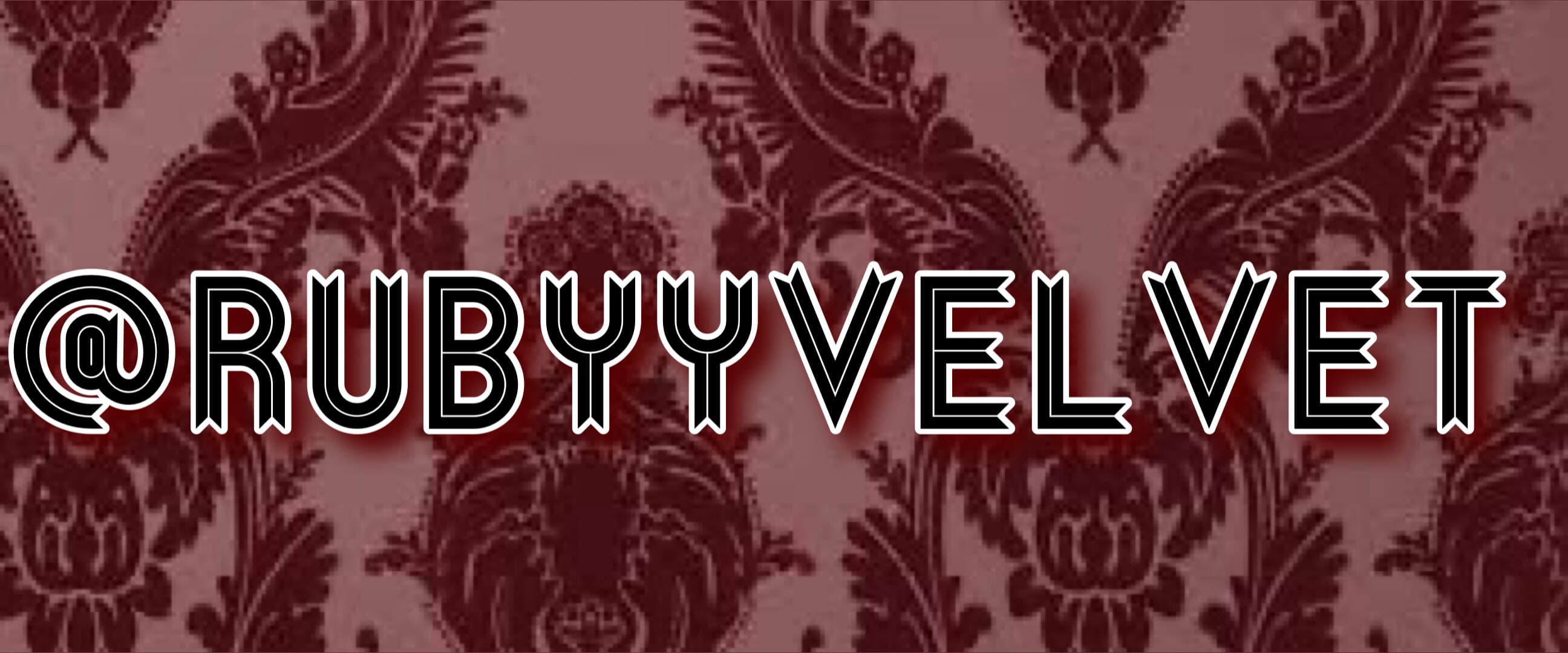 ℝ𝕦𝕓𝕪 𝕍𝕖𝕝𝕧𝕖𝕥 ♥️ banner image