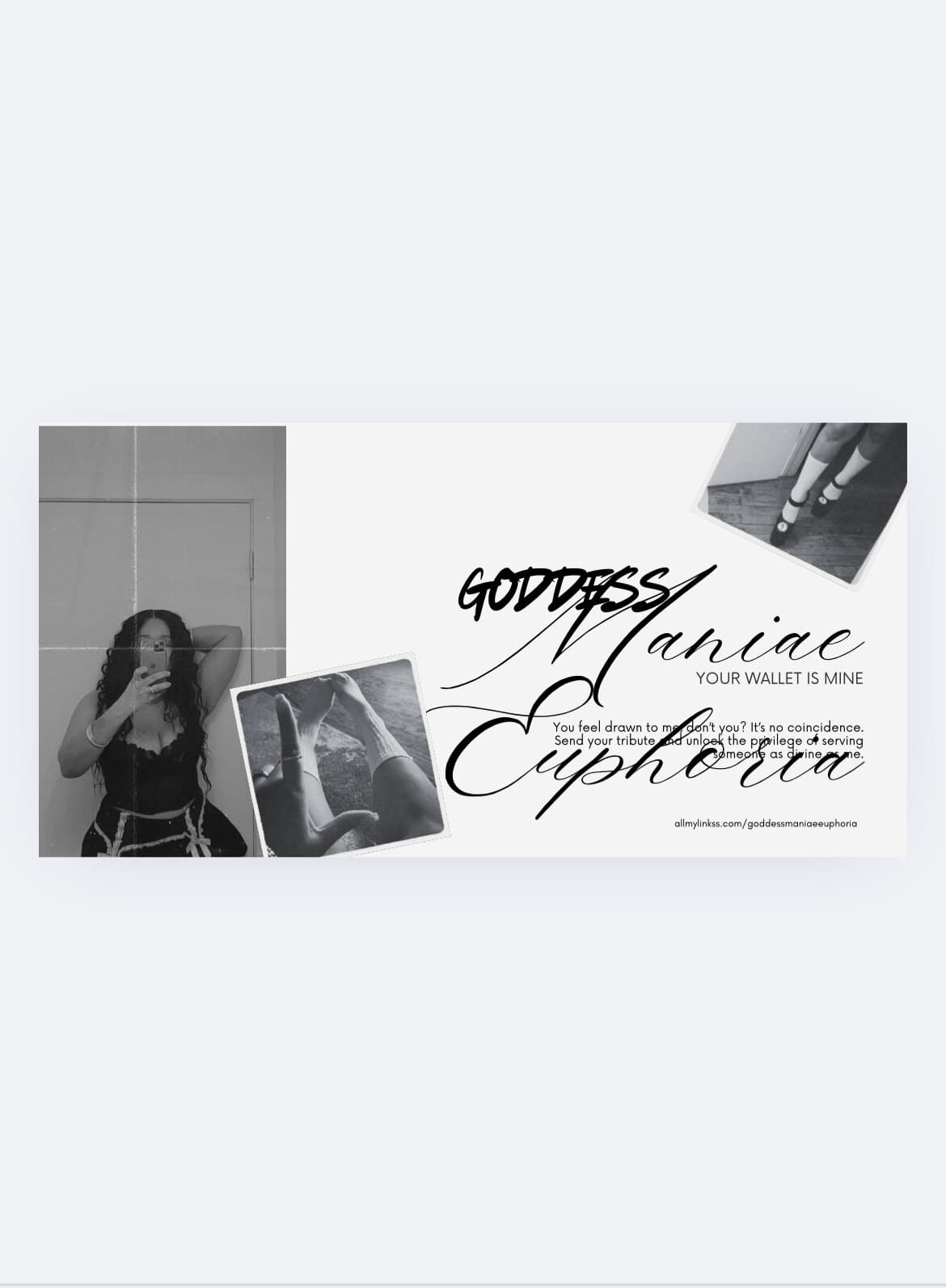 Goddess_Maniae_Euphoria ✨ Findom banner image