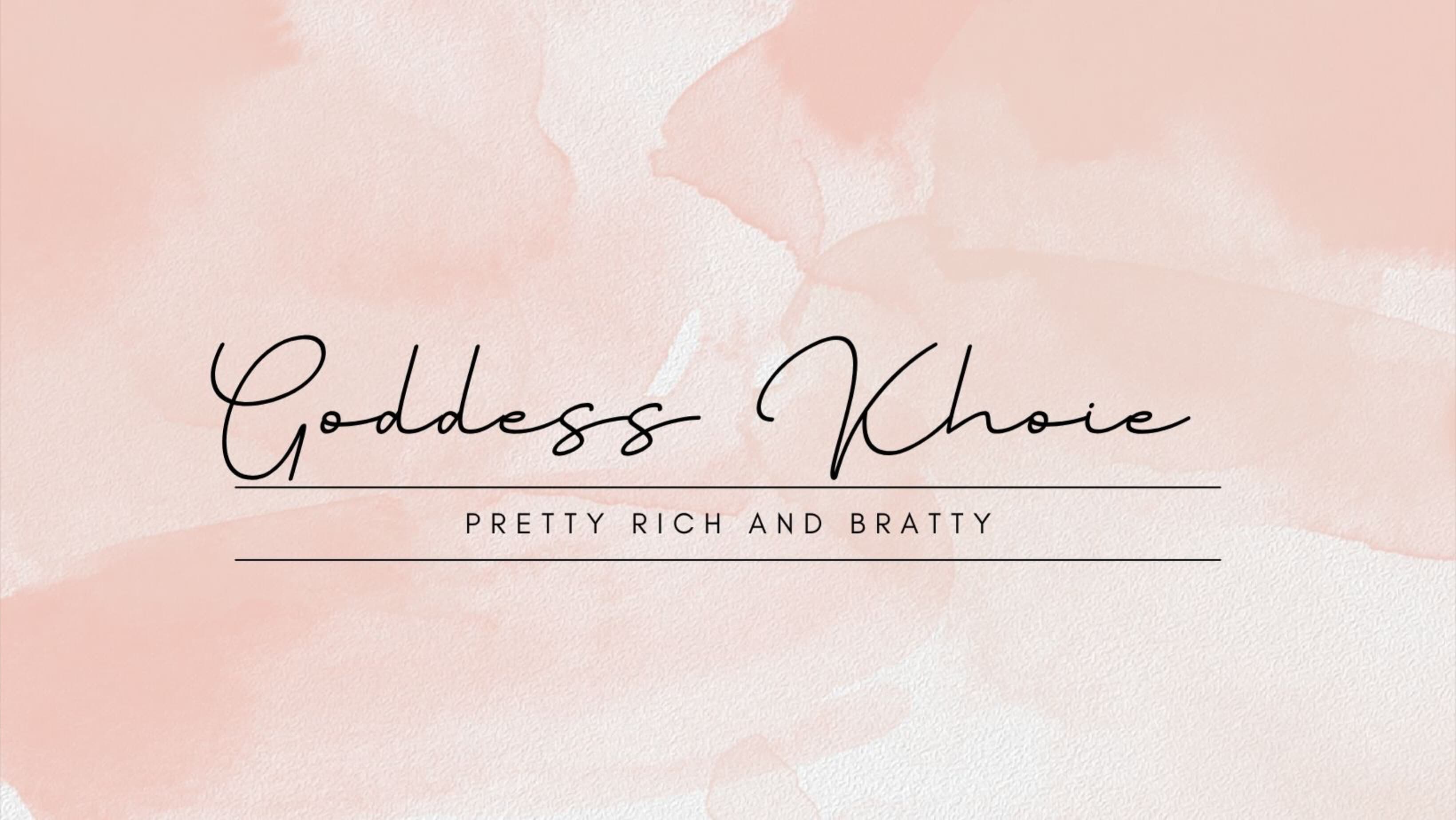 GoddessKhloie banner image